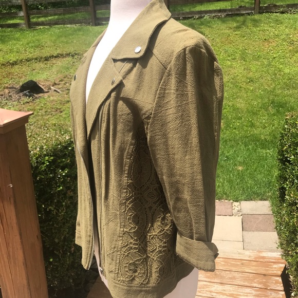 Olive Green Jacket - Picture 4 of 11
